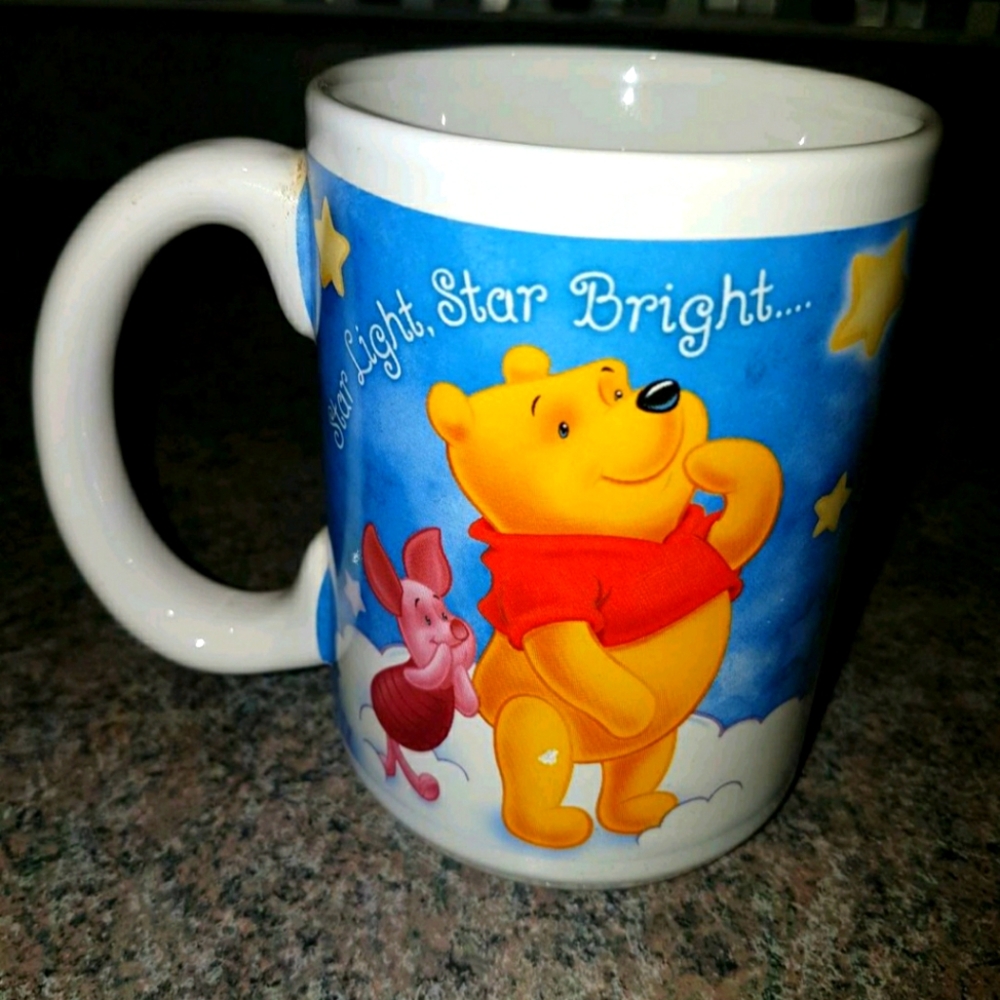 BN Retired DISNEY Winnie The Pooh LG Mug